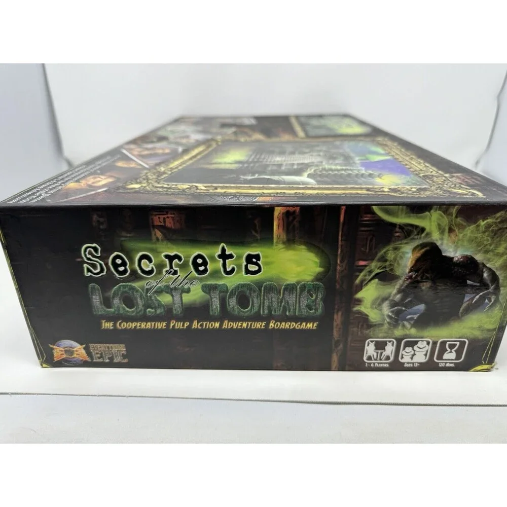 Secrets Of The Lost Tomb 1st Edition Everything Epic Adventure Game Complete!